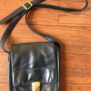 PERLINA Navy blue purse.